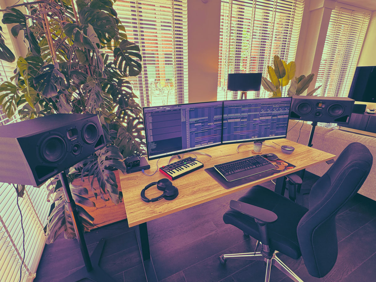 NYMAU in the studio